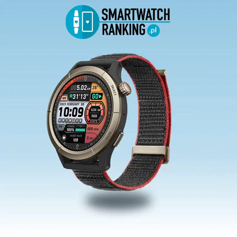 Baner z amazfit-cheetah-pro, prezentacja jego funkcji