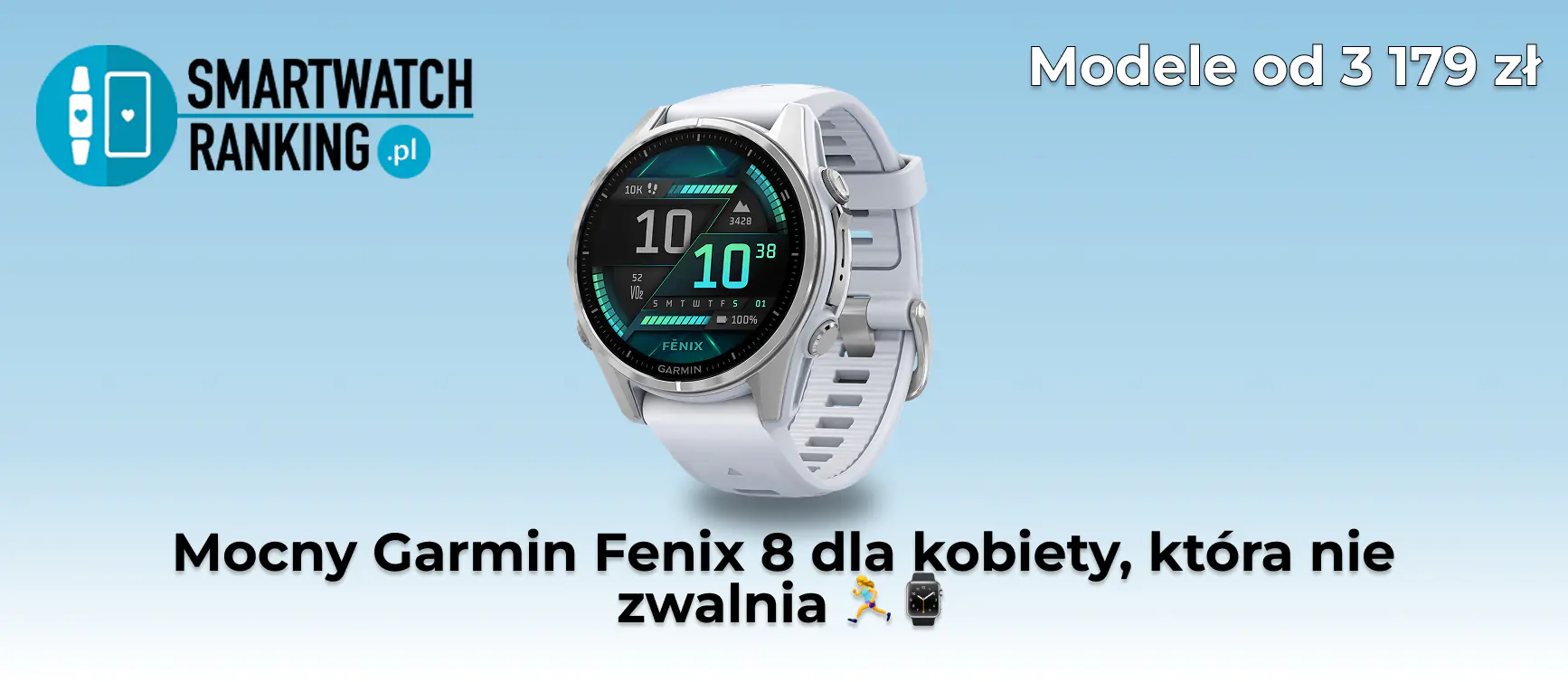 Solidny smartwatch Garmin Fenix 8 zaprojektowany z myślą o trwałości i intensywnym użytkowaniu