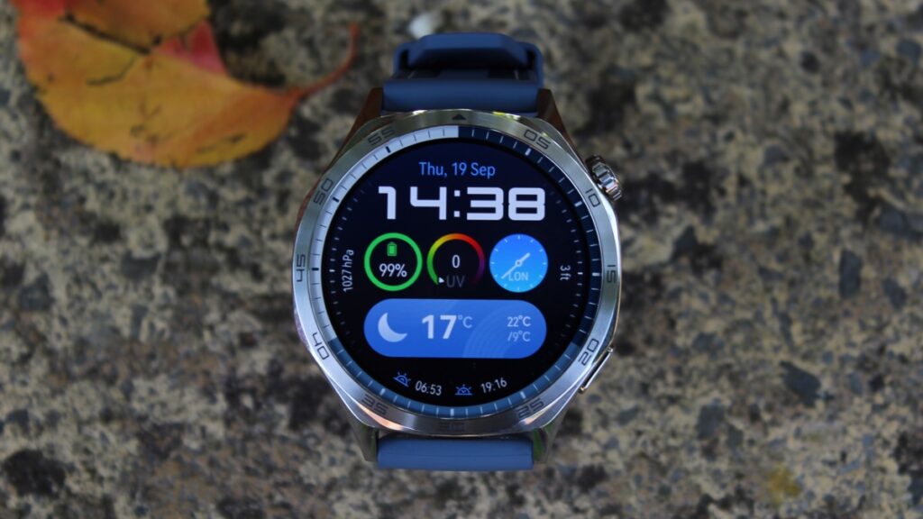 Recenzja zegarka Huawei Watch GT 5 – tarcza zegarka