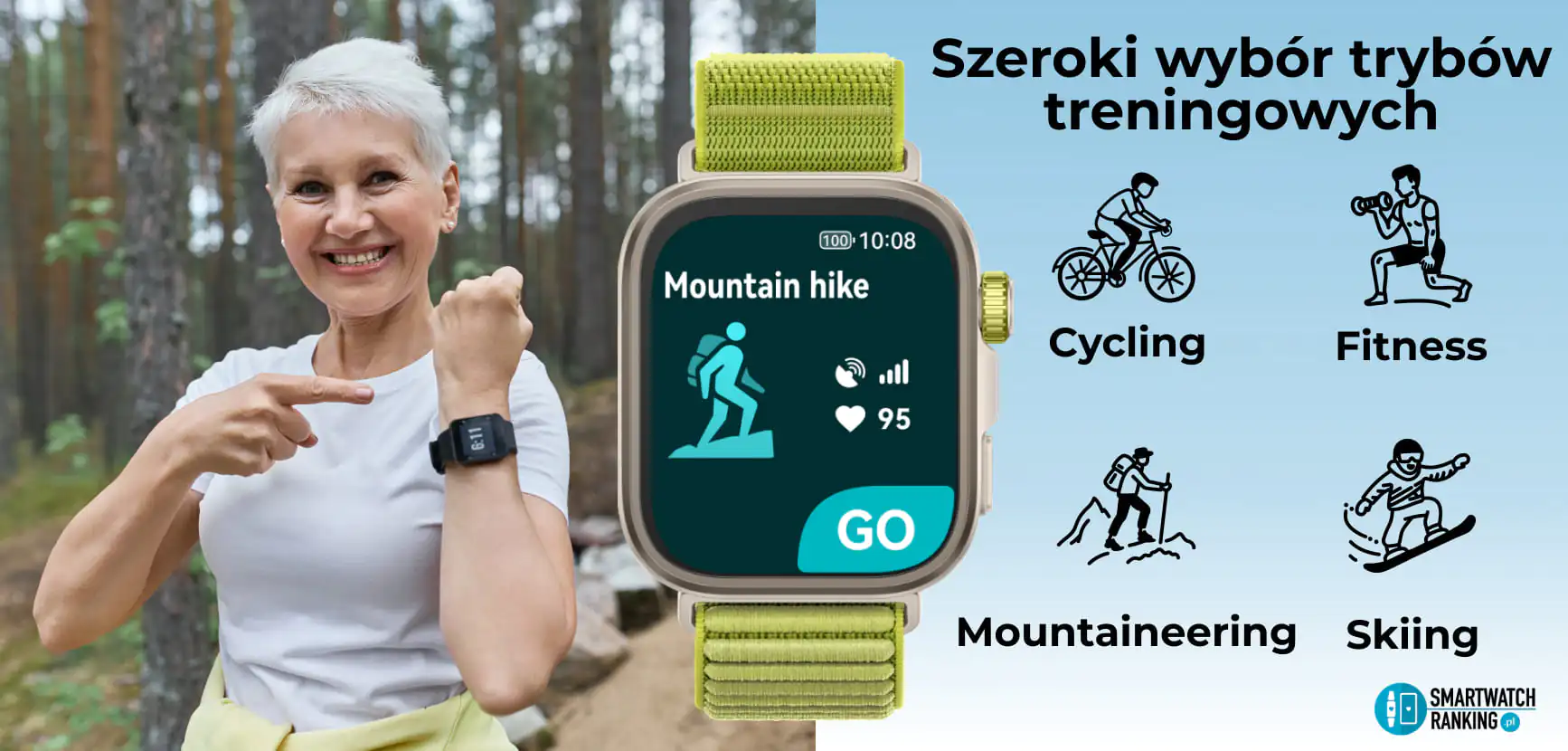 Watch 4 Pro Huawei oferuje szeroki wybór aplikacji sportowych dostosowanych do różnych typów aktywności fizycznej.