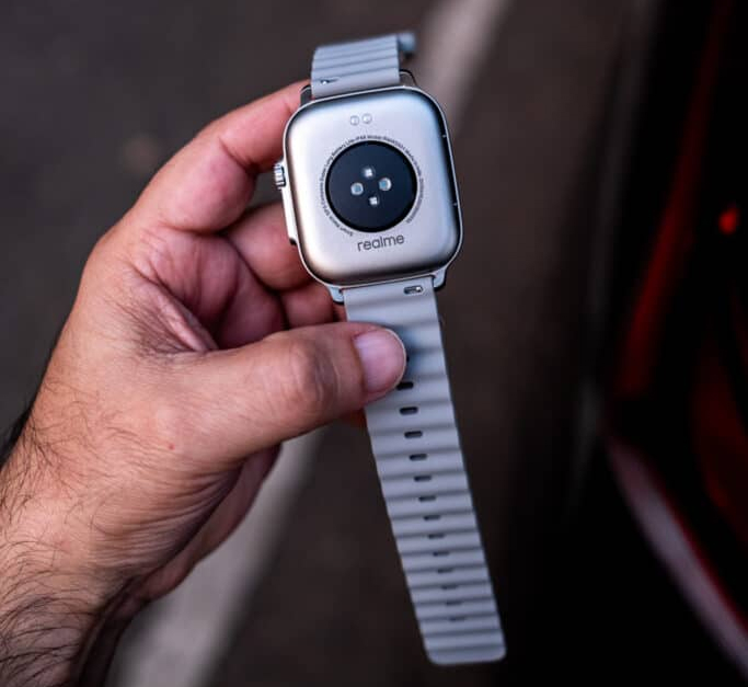 Odwrotna strona czasów Realme 5 Watch