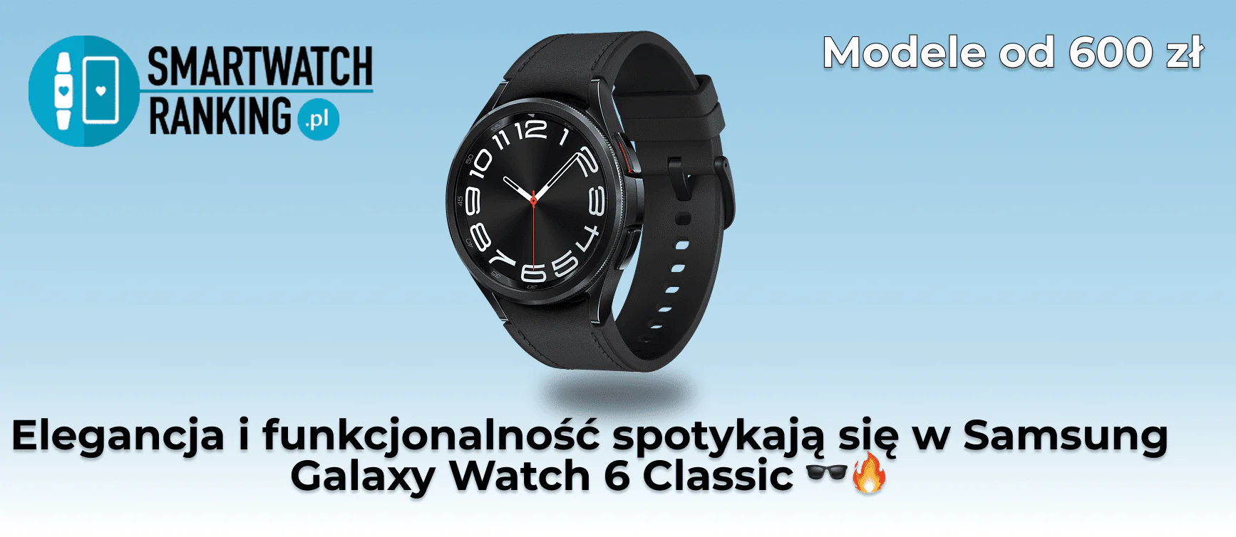 Galaxy Watch 6 Classic wyróżnia się jako zegarki męskie smartwatch Samsung z solidną baterią do codziennego użytku