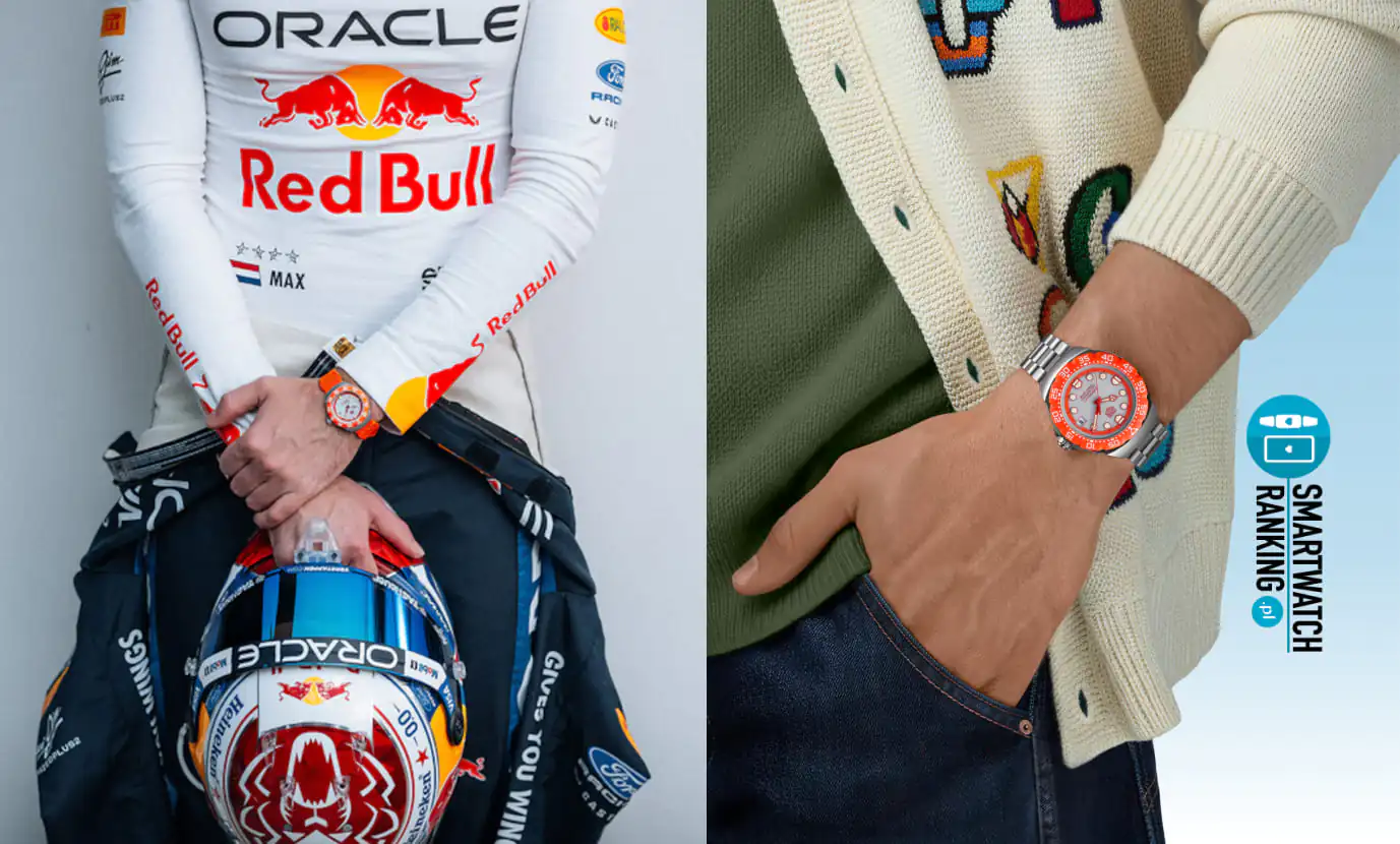 Wszechstronny zegarek męski Tag Heuer zestawiony w różnorodnych stylizacjach codziennych oraz sportowych