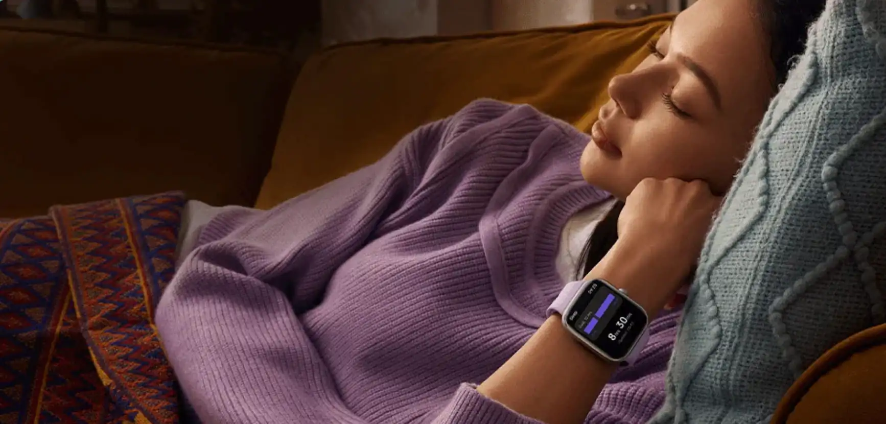 Zegarek smartwatch 5 wykrywający fazy snu i monitorujący nocną regenerację organizmu