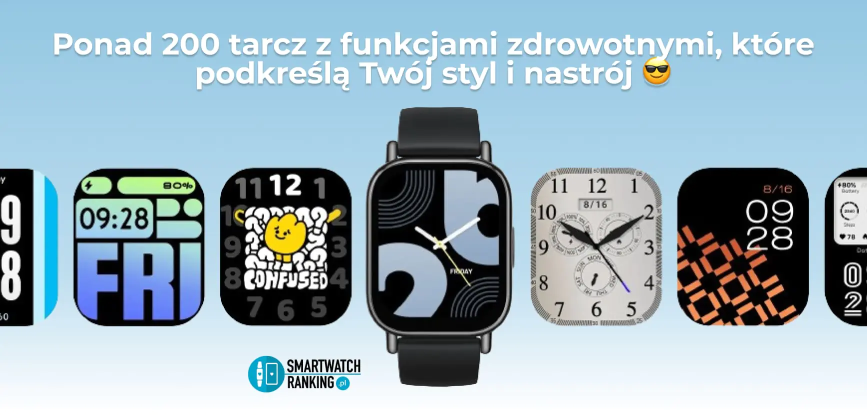 Od świeżych, dziennych kolorystyk po głęboki midnight, zegarek elektroniczny w wydaniu Smartwatch Xiaomi udowadnia, że tarcza to najlepszy sposób na wyrażenie własnego stylu.